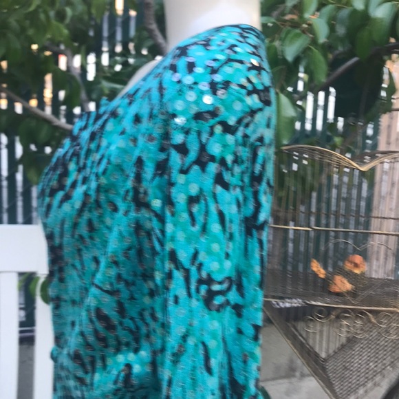 I-N-C Cardigan with sequins - Picture 5 of 11